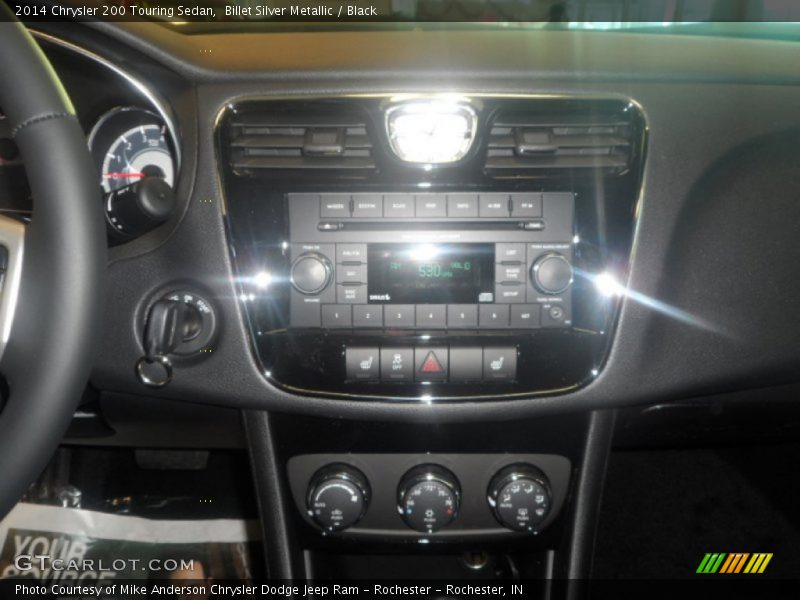 Billet Silver Metallic / Black 2014 Chrysler 200 Touring Sedan