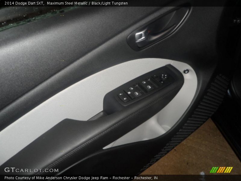 Maximum Steel Metallic / Black/Light Tungsten 2014 Dodge Dart SXT