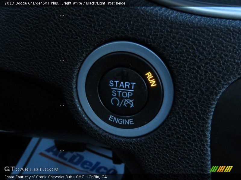 Bright White / Black/Light Frost Beige 2013 Dodge Charger SXT Plus