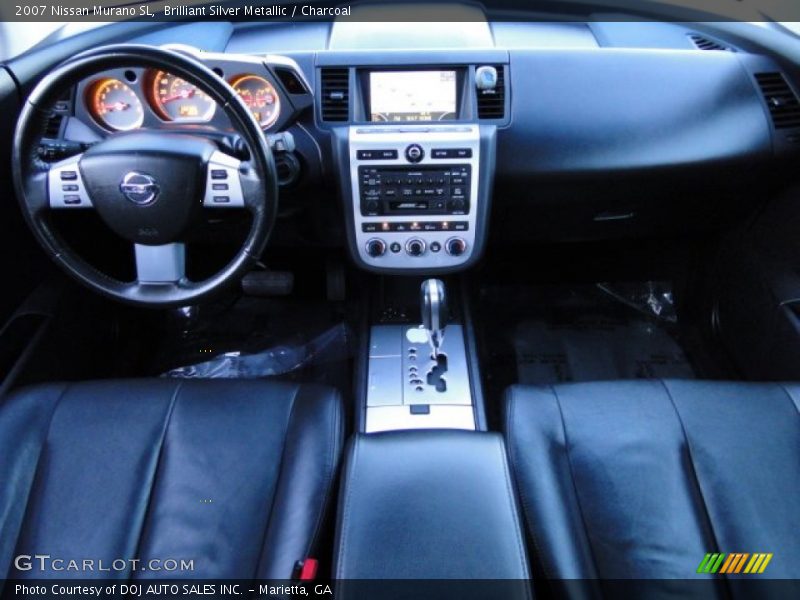 Brilliant Silver Metallic / Charcoal 2007 Nissan Murano SL