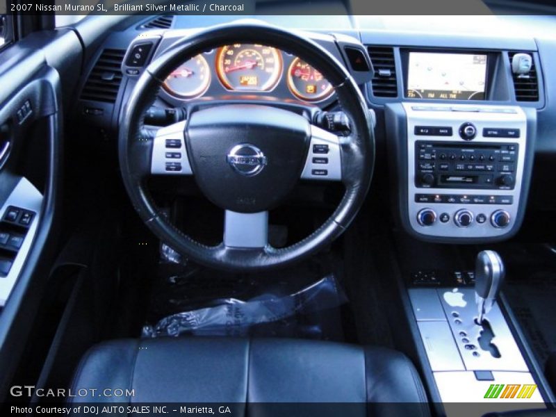 Brilliant Silver Metallic / Charcoal 2007 Nissan Murano SL
