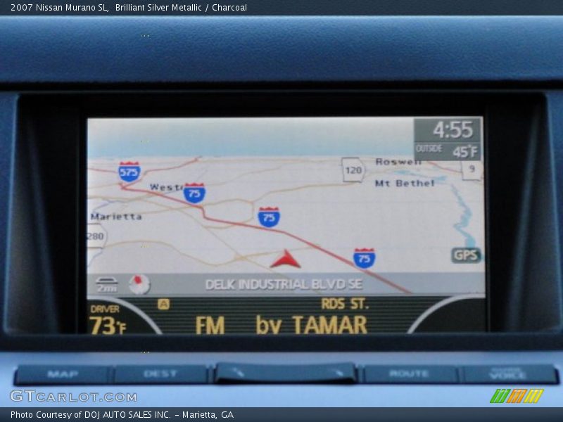 Brilliant Silver Metallic / Charcoal 2007 Nissan Murano SL