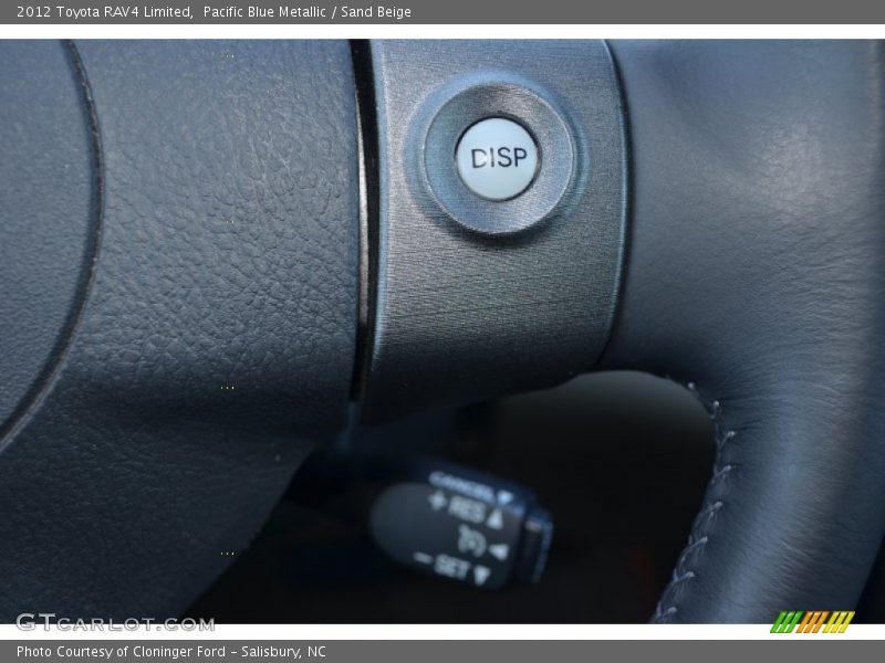 Pacific Blue Metallic / Sand Beige 2012 Toyota RAV4 Limited