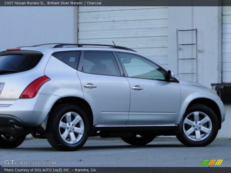 Brilliant Silver Metallic / Charcoal 2007 Nissan Murano SL