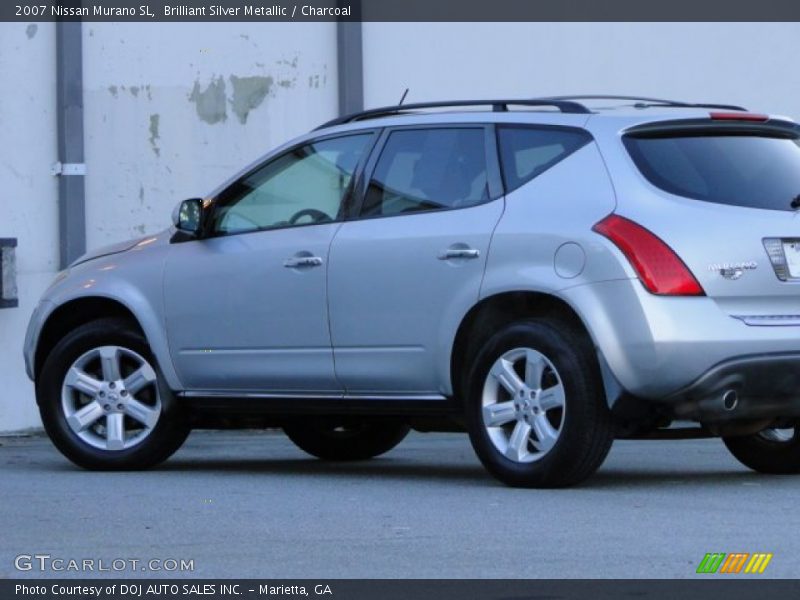 Brilliant Silver Metallic / Charcoal 2007 Nissan Murano SL