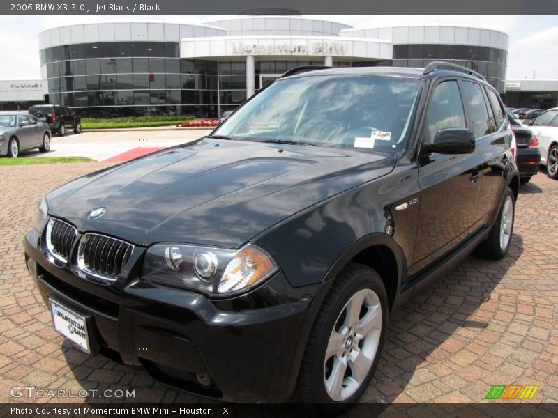 Jet Black / Black 2006 BMW X3 3.0i