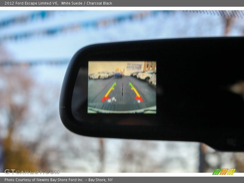 White Suede / Charcoal Black 2012 Ford Escape Limited V6