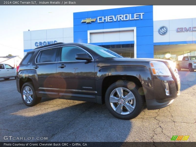 Iridium Metallic / Jet Black 2014 GMC Terrain SLT