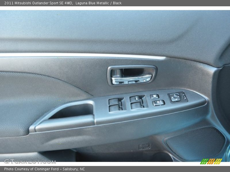 Laguna Blue Metallic / Black 2011 Mitsubishi Outlander Sport SE 4WD