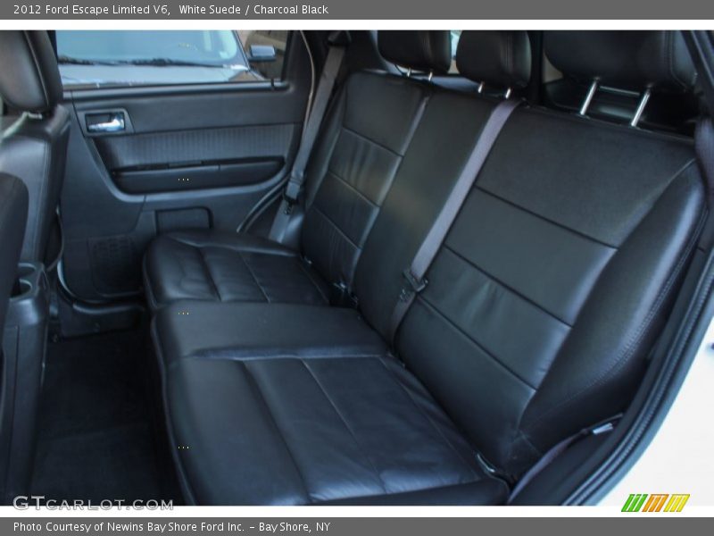 White Suede / Charcoal Black 2012 Ford Escape Limited V6