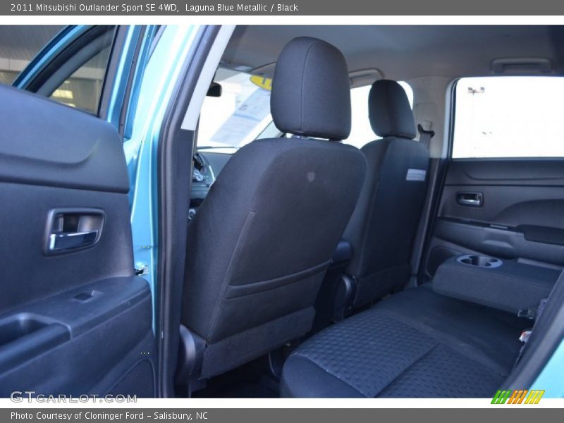 Laguna Blue Metallic / Black 2011 Mitsubishi Outlander Sport SE 4WD