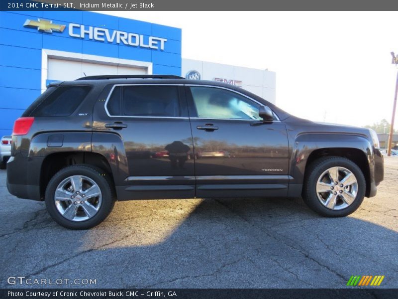 Iridium Metallic / Jet Black 2014 GMC Terrain SLT