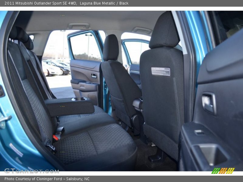 Laguna Blue Metallic / Black 2011 Mitsubishi Outlander Sport SE 4WD