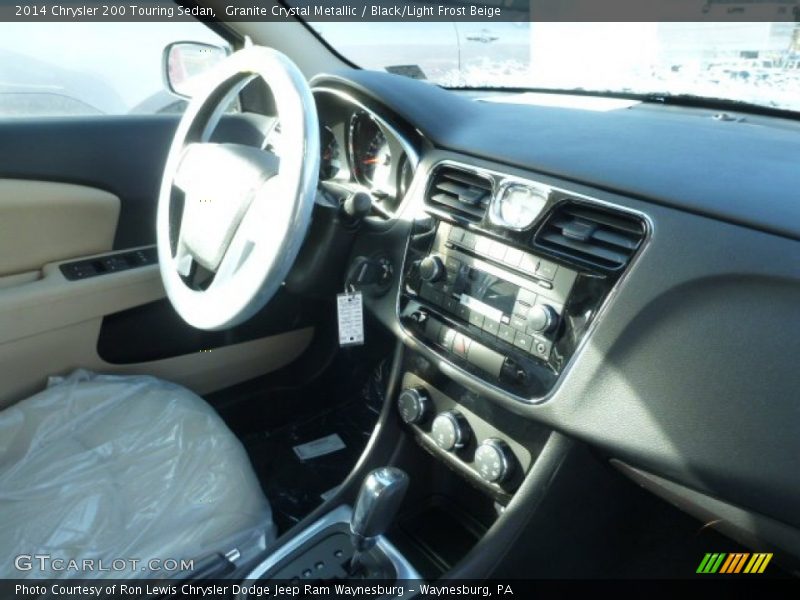 Granite Crystal Metallic / Black/Light Frost Beige 2014 Chrysler 200 Touring Sedan
