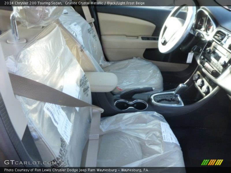 Granite Crystal Metallic / Black/Light Frost Beige 2014 Chrysler 200 Touring Sedan