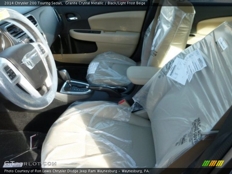 Granite Crystal Metallic / Black/Light Frost Beige 2014 Chrysler 200 Touring Sedan