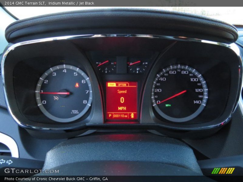 Iridium Metallic / Jet Black 2014 GMC Terrain SLT