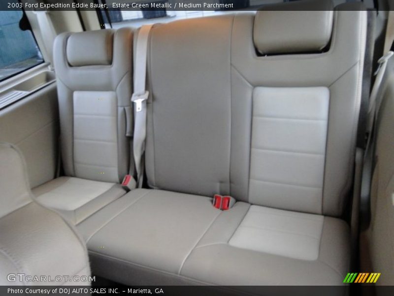 Estate Green Metallic / Medium Parchment 2003 Ford Expedition Eddie Bauer