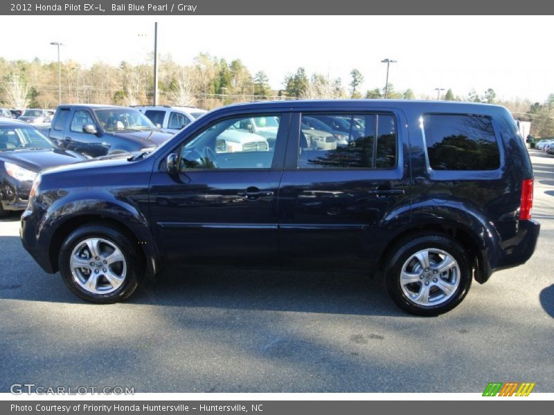 Bali Blue Pearl / Gray 2012 Honda Pilot EX-L