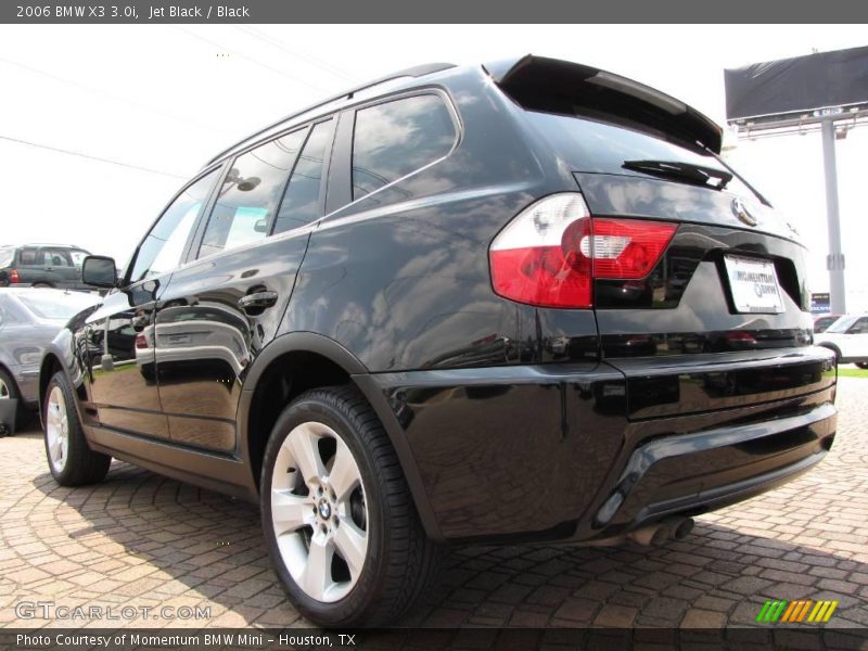 Jet Black / Black 2006 BMW X3 3.0i