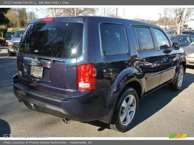 Bali Blue Pearl / Gray 2012 Honda Pilot EX-L