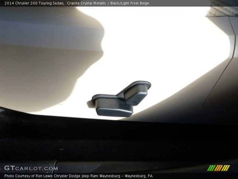 Granite Crystal Metallic / Black/Light Frost Beige 2014 Chrysler 200 Touring Sedan