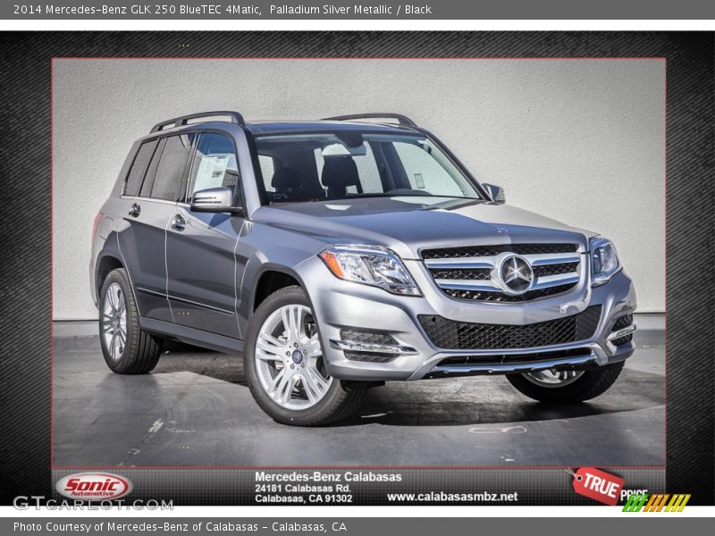 Palladium Silver Metallic / Black 2014 Mercedes-Benz GLK 250 BlueTEC 4Matic