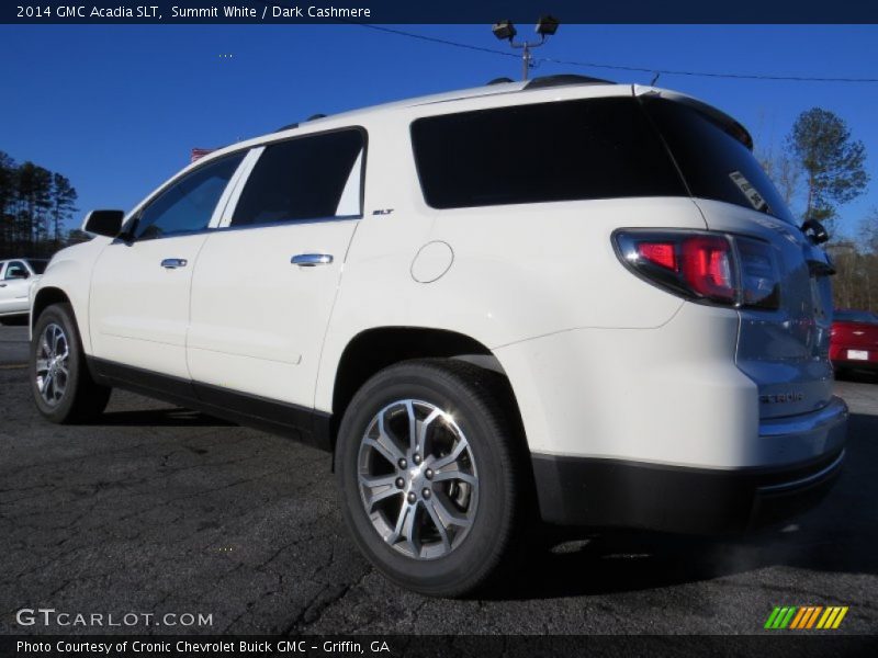  2014 Acadia SLT Summit White