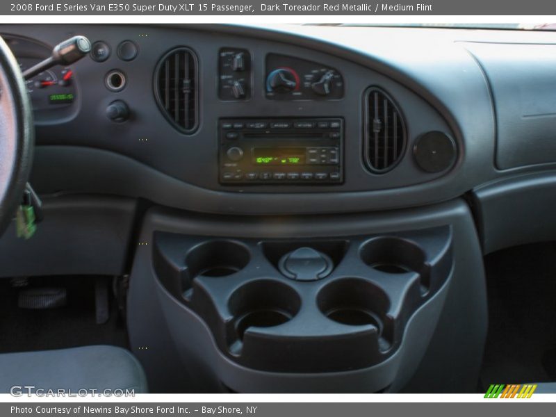 Dark Toreador Red Metallic / Medium Flint 2008 Ford E Series Van E350 Super Duty XLT 15 Passenger