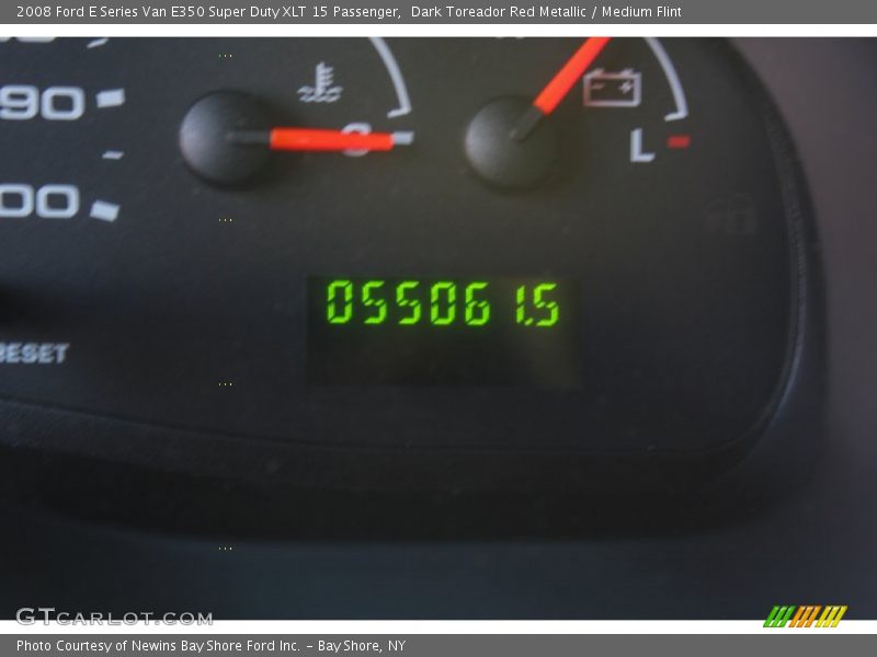 Dark Toreador Red Metallic / Medium Flint 2008 Ford E Series Van E350 Super Duty XLT 15 Passenger