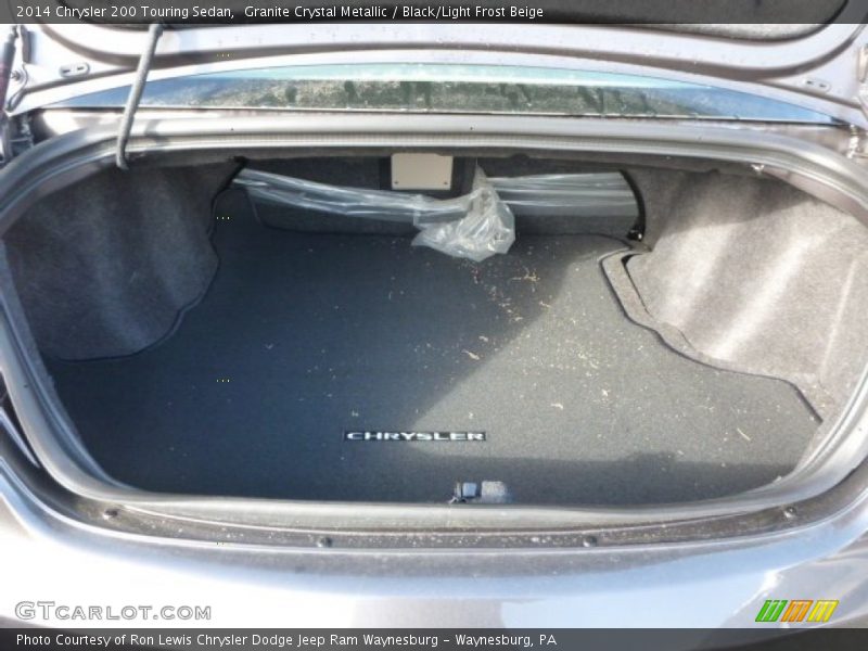 Granite Crystal Metallic / Black/Light Frost Beige 2014 Chrysler 200 Touring Sedan