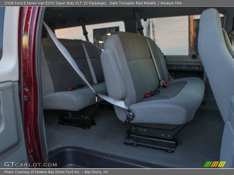 Dark Toreador Red Metallic / Medium Flint 2008 Ford E Series Van E350 Super Duty XLT 15 Passenger