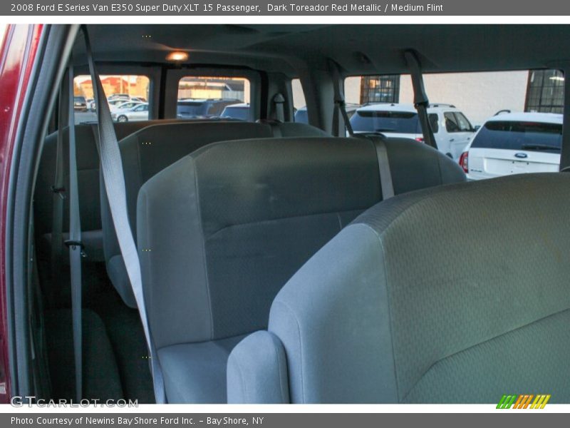 Dark Toreador Red Metallic / Medium Flint 2008 Ford E Series Van E350 Super Duty XLT 15 Passenger