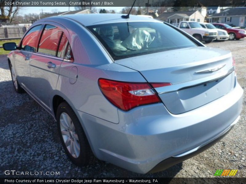 Crystal Blue Pearl / Black 2014 Chrysler 200 Touring Sedan