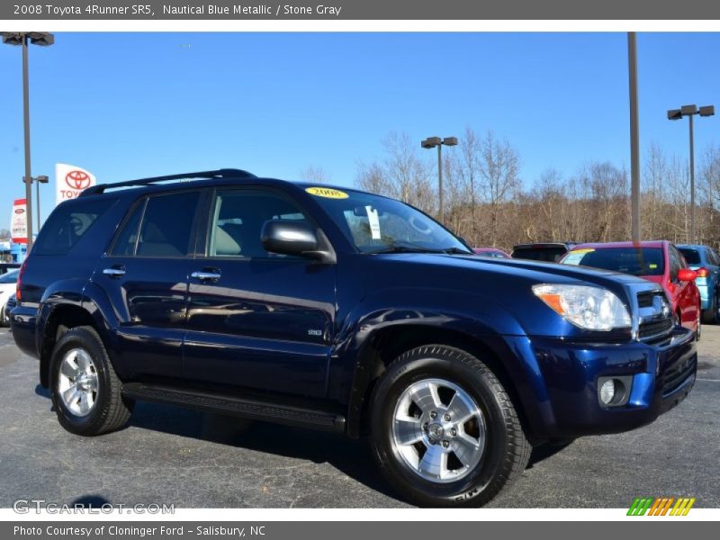 Nautical Blue Metallic / Stone Gray 2008 Toyota 4Runner SR5