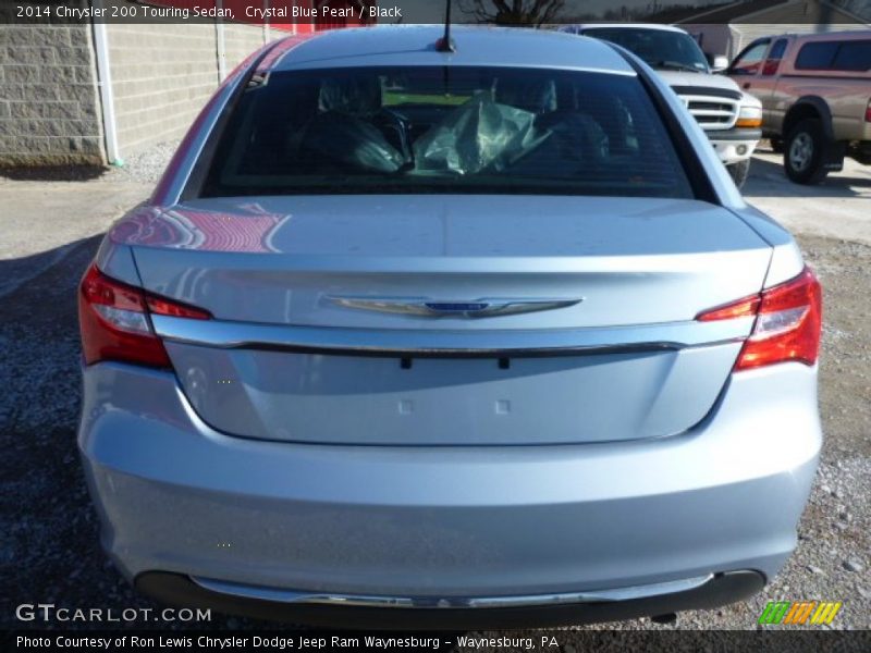 Crystal Blue Pearl / Black 2014 Chrysler 200 Touring Sedan