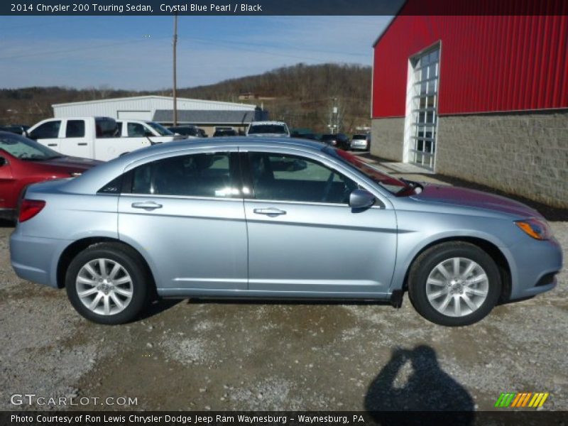 Crystal Blue Pearl / Black 2014 Chrysler 200 Touring Sedan