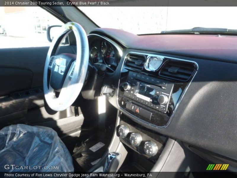 Crystal Blue Pearl / Black 2014 Chrysler 200 Touring Sedan