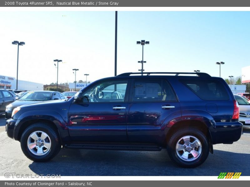 Nautical Blue Metallic / Stone Gray 2008 Toyota 4Runner SR5