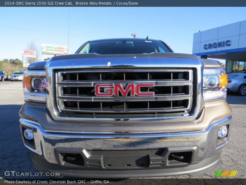 Bronze Alloy Metallic / Cocoa/Dune 2014 GMC Sierra 1500 SLE Crew Cab