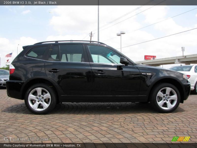 Jet Black / Black 2006 BMW X3 3.0i