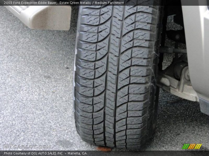 Estate Green Metallic / Medium Parchment 2003 Ford Expedition Eddie Bauer