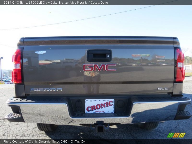 Bronze Alloy Metallic / Cocoa/Dune 2014 GMC Sierra 1500 SLE Crew Cab