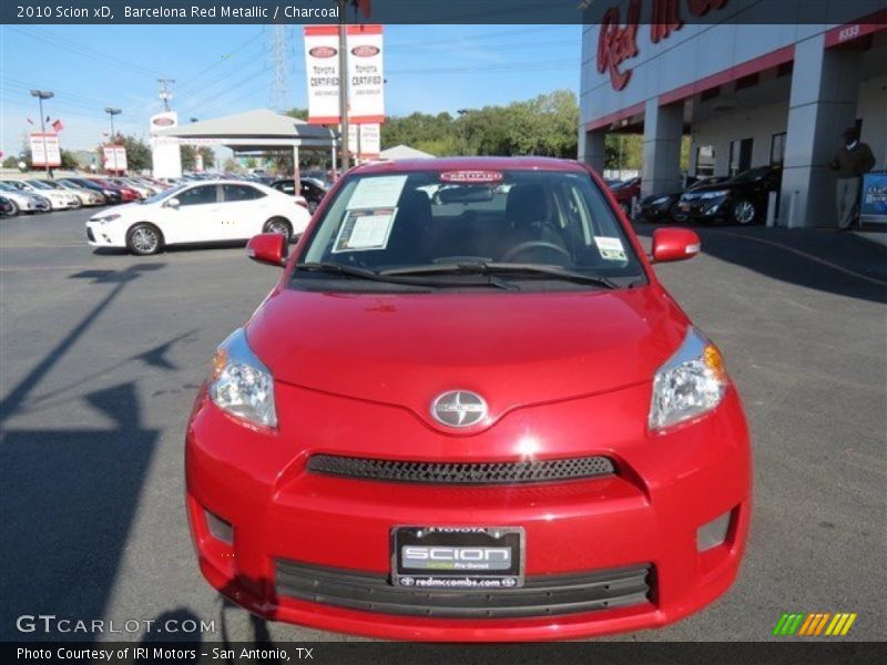 Barcelona Red Metallic / Charcoal 2010 Scion xD