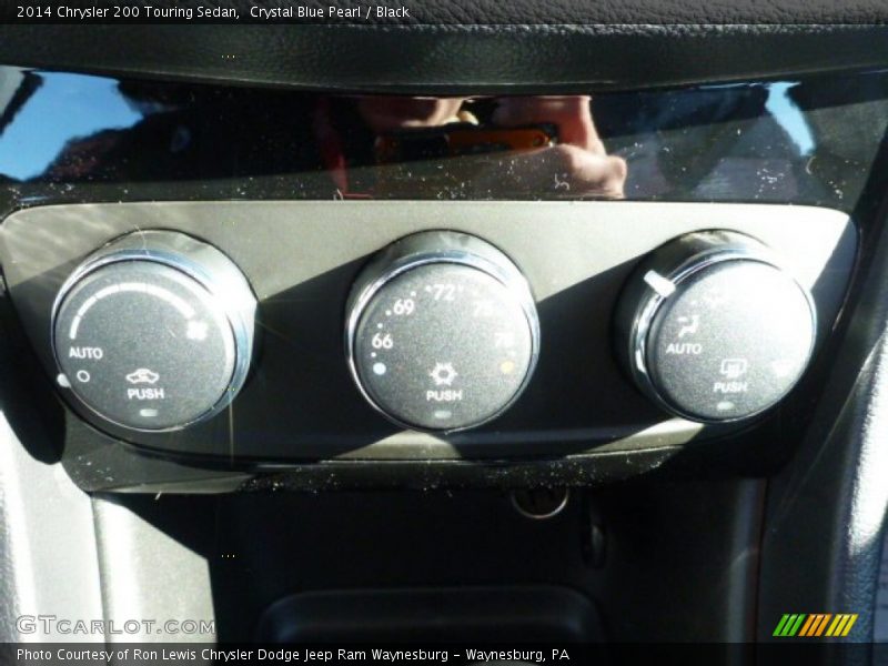 Crystal Blue Pearl / Black 2014 Chrysler 200 Touring Sedan