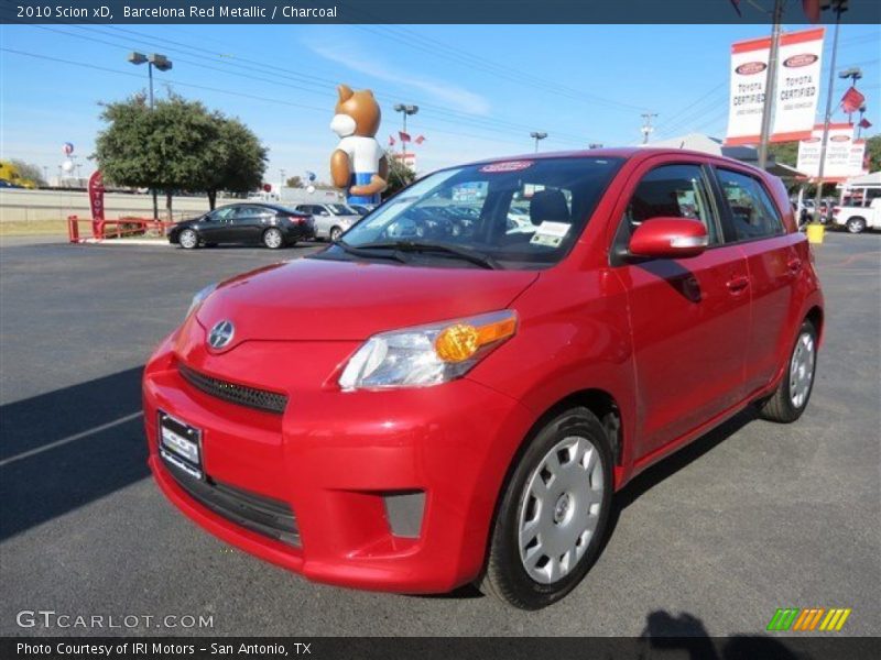 Barcelona Red Metallic / Charcoal 2010 Scion xD