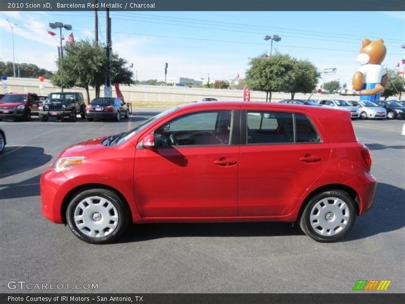 Barcelona Red Metallic / Charcoal 2010 Scion xD