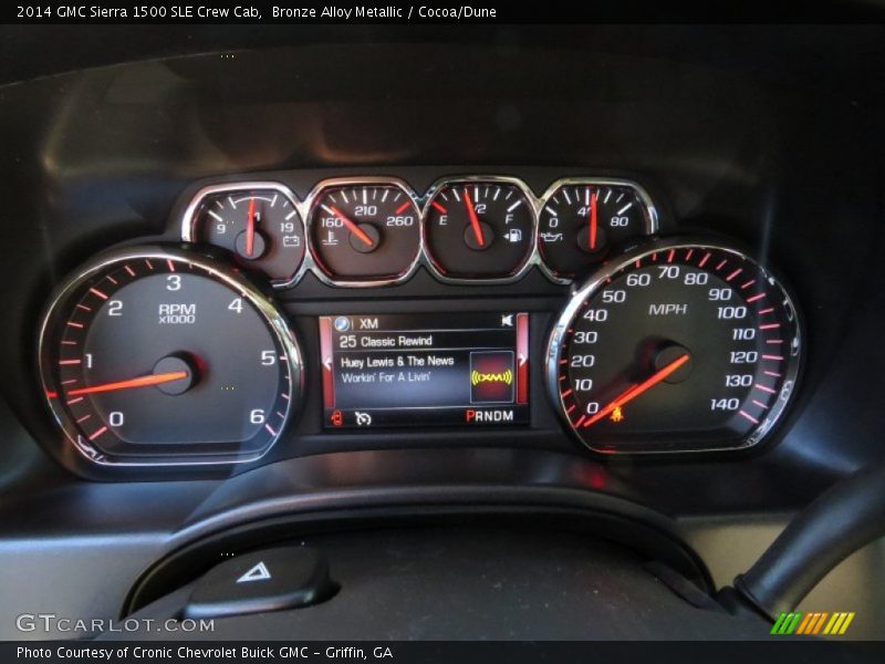 Bronze Alloy Metallic / Cocoa/Dune 2014 GMC Sierra 1500 SLE Crew Cab