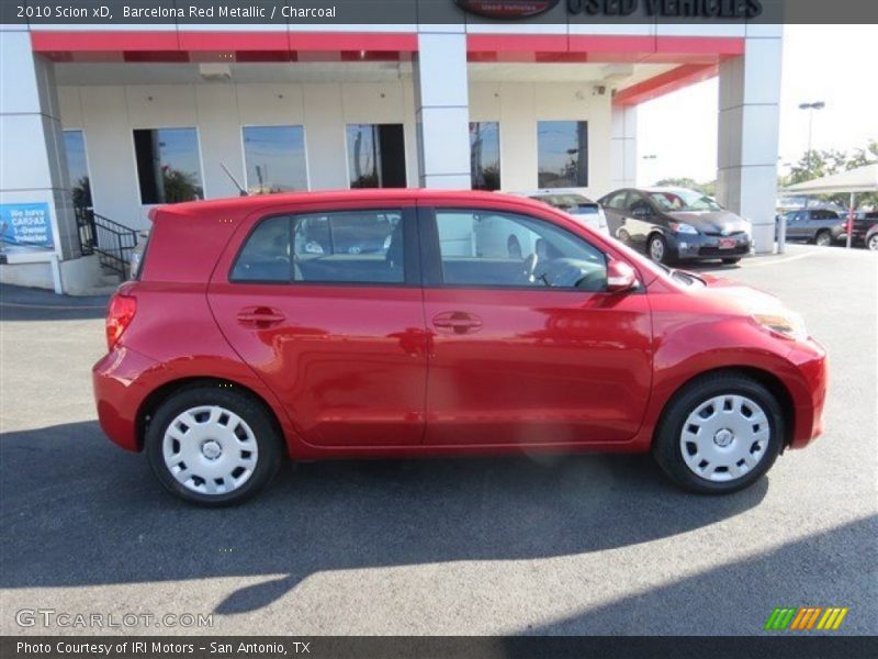 Barcelona Red Metallic / Charcoal 2010 Scion xD