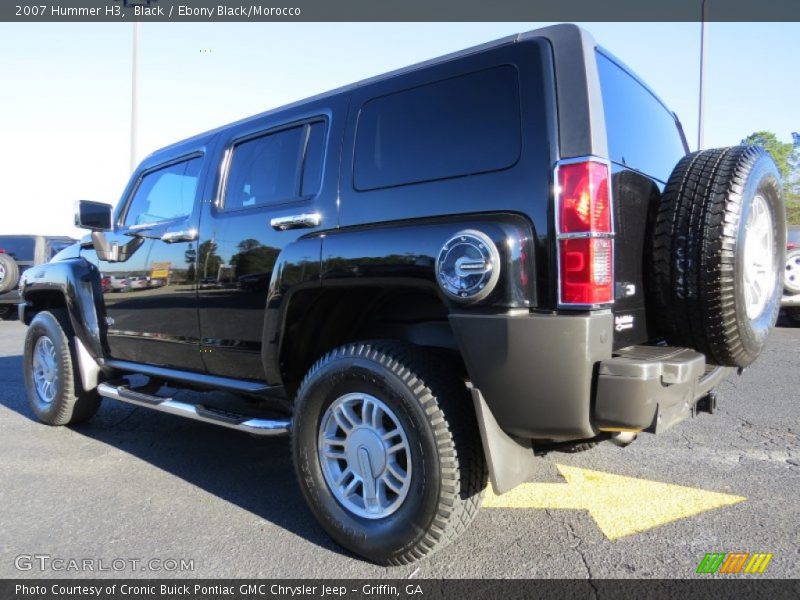 Black / Ebony Black/Morocco 2007 Hummer H3